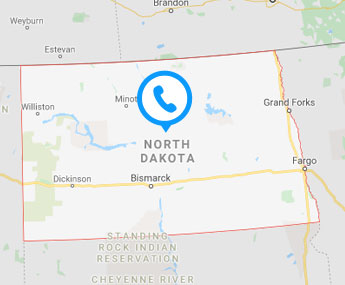 North Dakota Location
